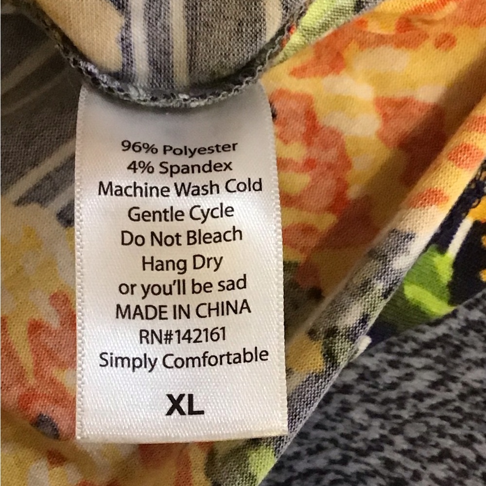 LuLaRoe Randy.  Size XL - Picture 4 of 5